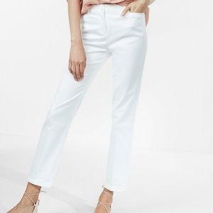 Express Mid Rise Ultimate Chino Straight Pants